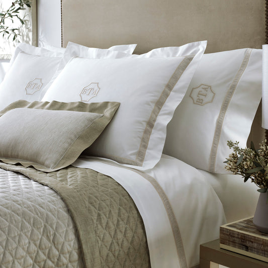 Alina by Home Treasures| Elegant Italian Appliqué, Handcrafted in the USA.