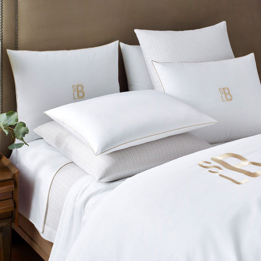 Arlo by Home Treasures | Elegant and Sophisticated, Luxury Italian Percale, Handcrafted in the USA