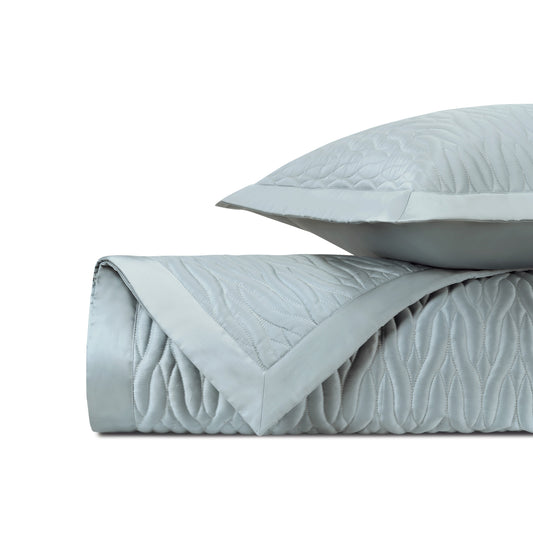 Napa Quilted Collection in Royal Sateen by Home Treasures | Made in the USA of the finest Italian fabrics