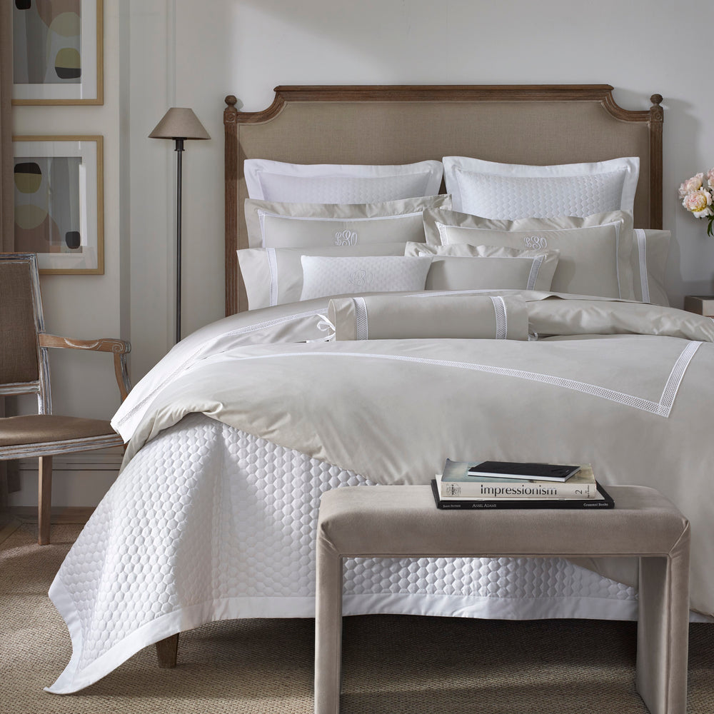 Riley Bed Skirt by Home Treasures Guipure Lace